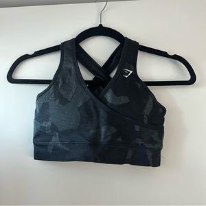 Gymshark Adapt camo seamless sports bra